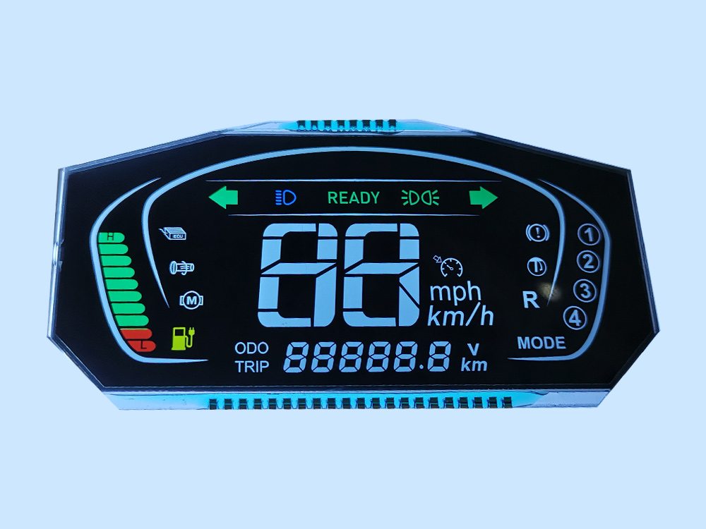 黑白段碼假彩屏的視覺(jué)革命！